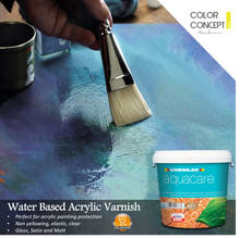 Load image into Gallery viewer, Powerful Water Based Wood Varnish Exterior - UV Filters- Clear, Gloss, Satine, Matt فرنيش مائي خارجي