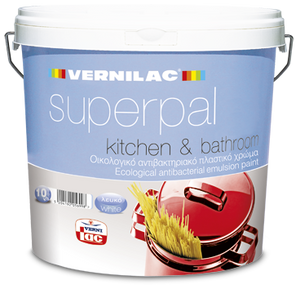 Superpal Kitchen & Bathroom  antibacterial mold resistant paint, 5 -1 Kilo - (SUPER KOTCHOUK)