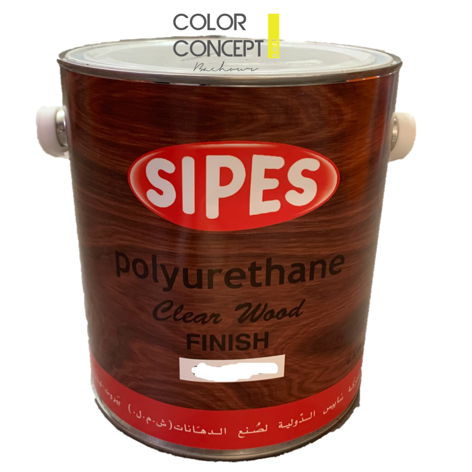 Varnish Oil Sipes Polyurethane 1Kg, 5Kg - Satin, Gloss, Matt - غالون فرنش سبيس نفطي