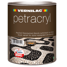 Load image into Gallery viewer, Petracryl oil based Impregnation Satin Varnish For Stone and concrete floor surface 0.75L. 2.5L -  فرنش للحجر وارضيات الباطون
